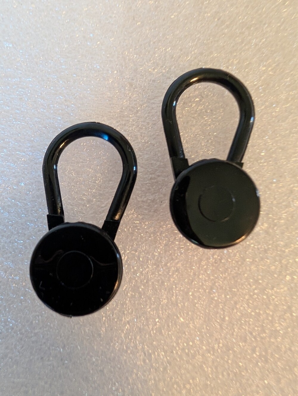 Black Button Extenders For Pants Or Jeans - Pair Of 2
